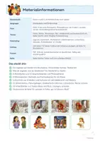 Vorschau - Arbeitsblätter - Sankt Martin im Ethikunterricht Klasse 3 und 4 | Teilen und Licht schenken | Legende, Dilemmakarten, Lichterfeste, Arbeitsblätter in 2 Stufen - Seite 1