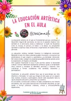 Vista previa - Hojas de trabajo - Educación Artística - Crea inspirandote en artistas - página 1