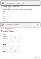 Voorbeeld - Wiskunde: leerstof eind 2de leerjaar - Pagina 3