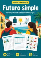 Vorschau - Arbeitsblätter - Futuro simple Formen, Themenpaket Spanisch, Klasse 8 - Seite 1