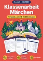 Vorschau - Test - Märchen untersuchen Deutsch, Test Klasse 5 - Deckblatt