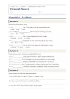Vorschau - Arbeitsblätter - Personal Passive Englisch – differenziert - Seite 1