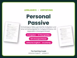 Vorschau - Arbeitsblätter - Vertiefung Englisch Klasse 9/10 – Paket - Seite 3