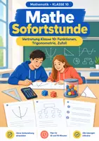 Vorschau - Arbeitsblätter - Funktionen, Mathematik Klasse 10 - Deckblatt