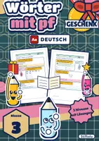 Vorschau - Arbeitsblätter - Buchstabenrätsel Wörter mit pf | Klasse 3 - Deckblatt