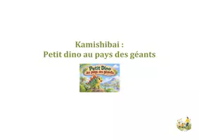 Aperçu - Cartes / Images - Kamishibai_petit dino au pays des géants - Page 1