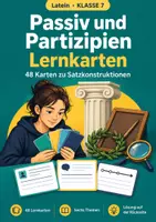 Vorschau - Test - Passiv Präsensstamm Latein Klasse 7 Lernkarten - Deckblatt