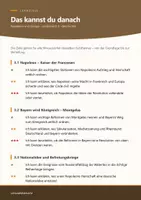 Vorschau - Arbeitsblätter - Napoleon Geschichte 8 Realschule - Seite 1