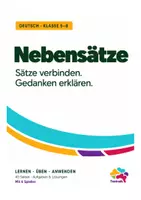 Vorschau - Arbeitsblätter - Nebensätze verstehen und sicher verwenden – Klasse 5–8 - Deutsch - Deckblatt