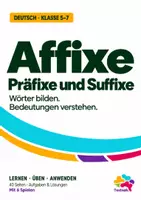 Vorschau - Stundenentwürfe - Grammatik und Wortbildung | 3 Lernhefte zu Kasus, Nebensätzen und Affixen | Deutsch Sek I - Seite 1