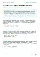 Vorschau - Stundenentwürfe - Affixe – Präfixe und Suffixe | Wortbildung und Wortfamilien | Klasse 5–7 - Seite 3