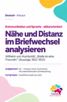 Vorschau - Arbeitsblätter - Klausur Q2 Sachtextanalyse: Humboldt „Briefe an eine Freundin“ – Brief, Nähe & Distanz, Messenger – mit Erwartungshorizont - Deckblatt