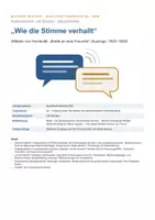 Vorschau - Arbeitsblätter - Klausur Q2 Sachtextanalyse: Humboldt „Briefe an eine Freundin“ – Brief, Nähe & Distanz, Messenger – mit Erwartungshorizont - Seite 1