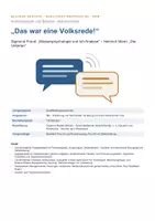 Vorschau - Arbeitsblätter - Klausur Q2 Erörterung IIIB: Freud „Massenpsychologie“ & Heinrich Mann „Der Untertan“ – Macht der Worte, Manipulation - Seite 1
