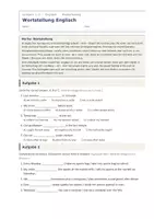 Vorschau - Arbeitsblätter - Wiederholung Englisch Klasse 5 – Paket - Seite 1