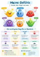 Vorschau - Arbeitsblätter - Eigene Gefühle, Komplettpaket Ethik, Klasse 1-2 - Seite 1