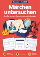 Vorschau - Spiele - Märchen untersuchen Deutsch Klasse 5 - Deckblatt
