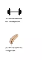 Vorschau - Arbeitsblätter - Reflexionskarten (Wochenrückblick) Klasse 1- 4 - Seite 1