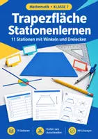 Vorschau - Arbeitsblätter - Trapezfläche Mathematik, Klasse 7 - Deckblatt