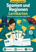 Vorschau - Test - Spanien und seine Regionen Spanisch, Lernkarten, Klasse 8 - Deckblatt