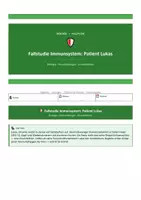Vorschau - Arbeitsblätter - Immunsystem Fallstudie: Patient Lukas – Grippe, Viren & Impfung | Biologie Klasse 8/9 mit Lösungen - Deckblatt