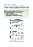 Vorschau - Arbeitsblätter - 🧬 Das Immunsystem verstehen Stationenlernen mit Infografiken, Impfung, Antikörpern und Allergien Biologie Klasse 8/9 Gymnasium - Deckblatt