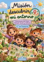 Vista previa - Hojas de trabajo - Entorno ( lugares y más). Descubriendo mi entorno - Portada