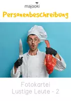 Vorschau - Stundenentwürfe - Personenbeschreibung 3. Klasse - Fotokartei Personenbeschreibung - Deckblatt