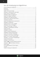 Vorschau - Unterrichtsreihen - Informatik Klasse 5: Algorithmus und Programmablaufplan - Seite 1