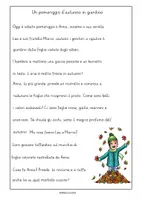 Vorschau - Text - Erzählungen zum Thema "autunno" (Herbst) auf Italienisch - Deckblatt
