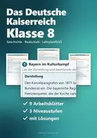 Vorschau - Arbeitsblätter - Kaiserreich Geschichte 8 Realschule - Deckblatt
