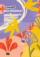 Vorschau - Arbeitsblätter - Satzglieder: Das Prädikat (dreifach differenziert) - Deckblatt