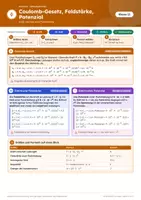 Vorschau - Arbeitsblätter - Coulomb-Gesetz, Physik, Klasse 12 - Seite 1