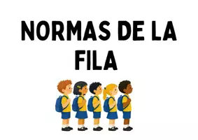 Vista previa - Decoración del aula - Carteleria normas aula - Portada