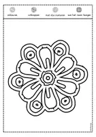 Voorbeeld - Tekenen en knutsel sjablonen - Bloemen raamdecoraties lente / zomer - Pagina 2