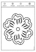 Voorbeeld - Tekenen en knutsel sjablonen - Bloemen raamdecoraties lente / zomer - Pagina 3