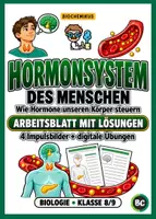 Vorschau - Arbeitsblätter - Hormonsystem des Menschen - Arbeitsblatt - Deckblatt