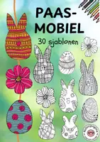 Voorbeeld - Tekenen en knutsel sjablonen - Paas kunstproject knutseltemplate voor paasmobile - Voorblad