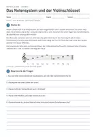 Vorschau - Arbeitsblätter - Notenlehre und Rhythmus Musik Klasse 5–6 – Arbeitsblätter mit Abschlusstest und Lösungen - Seite 3