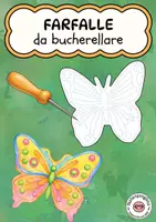 anteprima - Materiale per pittura e bricolage - Farfalle da bucherellare – vetrofania da colorare e creare - Pagina di copertina