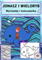 zapowiedź - Szablony do malowania i rękodzieła - Jonasz i wieloryb – wycinanka i kolorowanka do historii biblijnej - obwoluta
