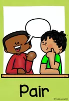 Vorschau - Bildkarten - Tafelkarten Think - Pair - Share - Seite 3