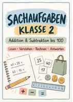 Vorschau - Arbeitsblätter - SACHAUFGABEN KLASSE 2 – ADDITION & SUBTRAKTION BIS 100 - Deckblatt