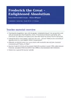 Vorschau - Stundenentwürfe - Enlightenment & Absolutism- Frederick the Great - Seite 3