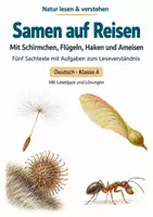 Vorschau - Stundenentwürfe - Sachtexte zum Leseverständnis Klasse 4 – Samen auf Reisen: Texte und Aufgaben - Deckblatt