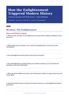 Vorschau - Arbeitsblätter - Einführungsphase - How Enlightenment triggered Modernity - Seite 3