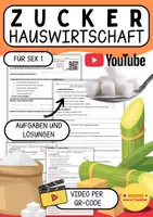 Vorschau - Arbeitsblätter - Wachsendes Materialpaket: Hauswirtschaft / Ernährung und Haushalt (Klasse 5.-8.) - Seite 1