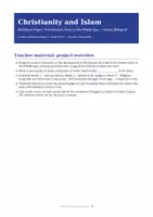 Vorschau - Unterrichtsreihen - Project task - Islam and Christianity in the Middle Ages - Seite 1