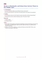 Vorschau - Unterrichtsreihen - Project task - Islam and Christianity in the Middle Ages - Seite 3
