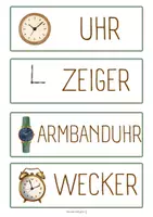 Vorschau - Arbeitsblätter - Uhrmacher als Spielbereich - Rollenspiel und Lernbereich zum Thema Zeit - Seite 3